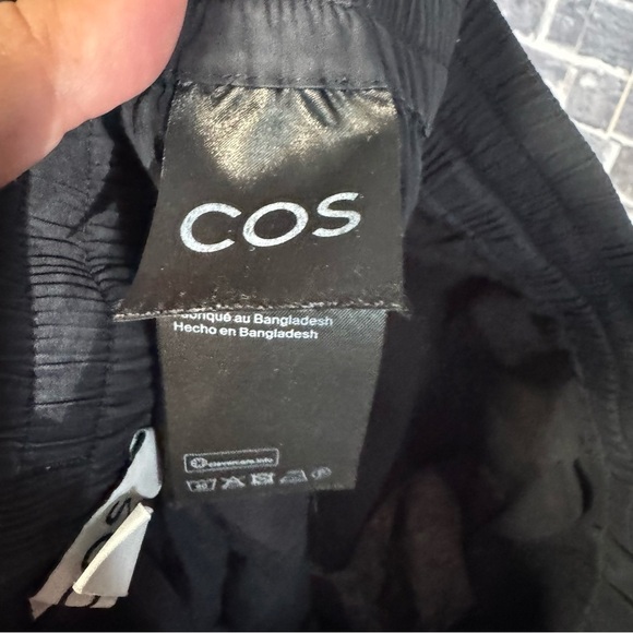 COS jogger pants black pockets light weight - Picture 11 of 12